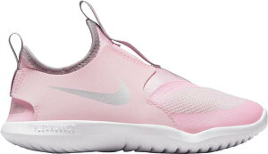 �i�C�L �L�b�Y/�W���j�A �����j���O�V���[�Y Nike Kids' Preschool Flex Runner Running Shoes - Pink/Silver