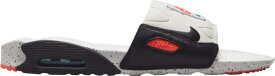 ナイキ メンズ サンダル Nike Men's Air Max 90 Slides　- White/Black/Orange