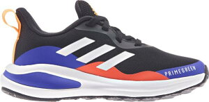 AfB_X LbY/fB[X jOV[Y adidas Kids' Grade School FortaRun Running Shoes - Black/White/Blue