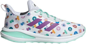 AfB_X LbY/fB[X jOV[Y adidas Kids' Grade School Forta Run Lego Dot Shoes - White Multi