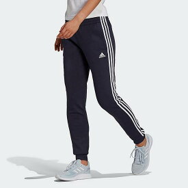 アディダス レディース ジョガーパンツ Women's Adidas Essentials Slim Tapered Cuffed Jogger Pants - Ink/White