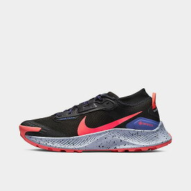 ナイキ レディース ランニングシューズ Women's Nike Pegasus Trail 3 GORE-TEX Running Shoes - Black/Flash Crimson/Lapis/Bright Mango