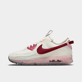 ナイキ レディース スニーカー Women's Nike Air Max Terrascape 90 Casual Shoes - Summit White/Pomegranate/Pink Glaze