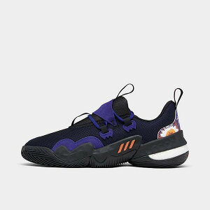AfB_X Y obV Adidas Trae Young 1 - Core Black/Team College Purple/Team