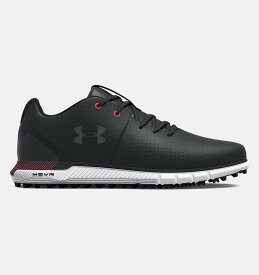 アンダーアーマー メンズ ゴルフシューズ Under Armour UA HOVR Fade 2 Spikeless Wide (E) Golf Shoes - Black