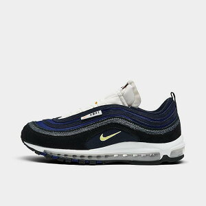 iCL Y obV Nike Air Max 97 SE - Black/Light Zitron/Deep Royal Blue/Obsidian