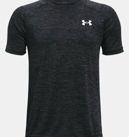 アンダーアーマー キッズ Tシャツ Boys' UA Tech 2.0 Short Sleeve - Black/White