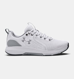 アンダーアーマー メンズ トレーニングシューズ Men's UA Charged Commit 3 Training Shoes - White/Mod Gray