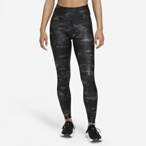 iCL fB[X ^Cc MX Nike Dri-Fit Camo Tights - Grey/White