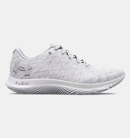 アンダーアーマー メンズ ランニングシューズ Men's UA Flow Velociti Wind 2 Running Shoes - White/Halo Gray