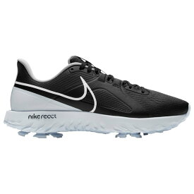 ナイキ メンズ ゴルフ スパイク Nike React Infinity Pro Golf Shoes - Black/Metallic White/White