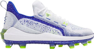A_[A[}[ Y 싅 XpCN Under Armour Men's Harper 6 Elite TPU Baseball Cleats - White/Royal