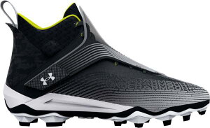 A_[A[}[ Y Atg XpCN Under Armour Men's Hammer MC Football Cleats - Black/White