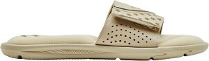 A_[A[}[ Y T_ Under Armour Men's Ignite Freedom 2 Slides - Brown