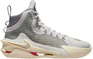 �i�C�L �����Y �o�b�V�� Nike Air Zoom G.T. Jump Basketball Shoes - Dark Grey/Yellow/Pink
