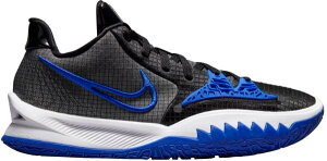 �i�C�L �����Y �o�b�V�� Nike Kyrie Low 4 Basketball Shoes - Black/White/Game Royal