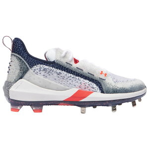 A_[A[}[ Y 싅 XpCN Under Armour Harper 6 Low ST - White/Midnight Navy/Beta