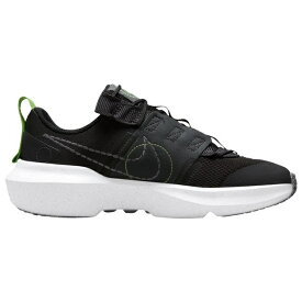 ナイキ キッズ ランニングシューズ Nike Crater Impact PS - Black/Black/Green