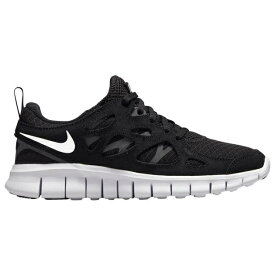 ナイキ キッズ ランニングシューズ Nike Free Run 2 GS - Black/White