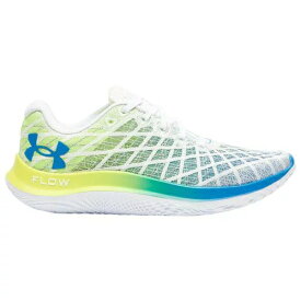 アンダーアーマー メンズ ランニングシューズ Under Armour Flow Velociti Wind 2 - White/Yellow/Blue