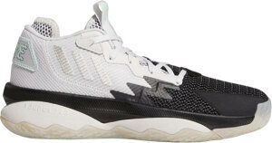 AfB_X Y fC8 obV adidas Dame 8 Basketball Shoes - Grey/Black/Mint