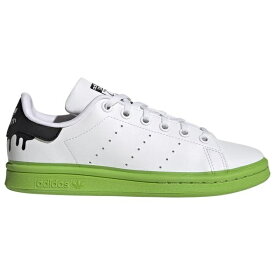 アディダス キッズ スニーカー adidas Originals Stan Smith GS - White/Black/Green