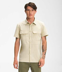 ノースフェイス メンズ カジュアルシャツ The North Face Men’s Sniktau Short-Sleeve Sun Shirt - Gravel