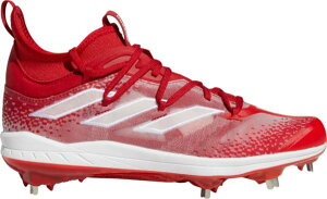 AfB_X Y 싅 XpCN adidas Men's adizero Afterburner 9 NWV Metal Baseball Cleats - Red/White