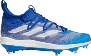 AfB_X Y 싅 XpCN adidas Men's adizero Afterburner 9 NWV Metal Baseball Cleats - Royal/White