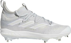 AfB_X Y 싅 XpCN adidas Men's adizero Afterburner 9 NWV Metal Baseball Cleats - Grey/White