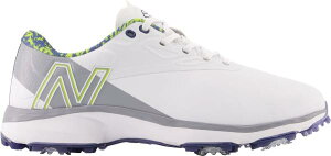 �j���[�o�����X �����Y �S���t�V���[�Y New Balance Men's Fresh Foam X Defender Golf Shoes - White/Grey