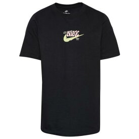 ナイキ キッズ Tシャツ 半袖 Nike Splash Swoosh T-Shirt - Black/Multi Color