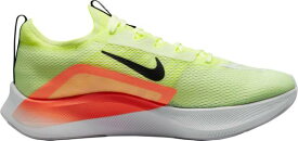 ナイキ メンズ ランニングシューズ Nike Men's Zoom Fly 4 Road Running Shoes - Volt/Orange/Black