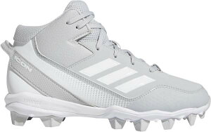 AfB_X LbY ACR7 싅 XpCN adidas Kids' Icon 7 Mid MD Baseball Cleats - Grey/White