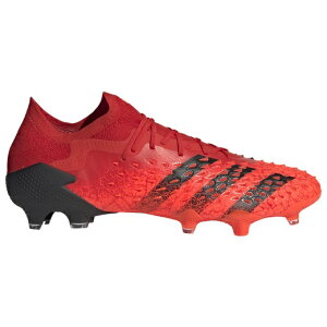 AfB_X Y vf^[ t[N1 TbJ[ XpCN adidas Predator Freak.1 Laceless FG - Red/Core Black/Solar Red