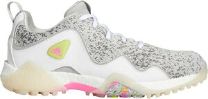 AfB_X fB[X StV[Y adidas Women's CODECHAOS 21 Primeblue Golf Shoes - White/Grey/Pink