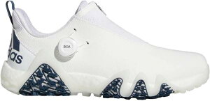 AfB_X Y StV[Y adidas Men's CODECHAOS 22 BOA Golf Shoes - White/Navy