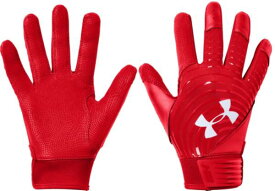 アンダーアーマー キッズ バッティンググローブ Under Armour Youth Harper Hustle Batting Gloves - Red