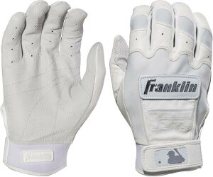 �t�����N���� �L�b�Y �o�b�e�B���O�O���[�u Franklin Youth CFX Pro Chrome Dip Batting Gloves - White
