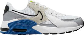 ナイキ メンズ スニーカー Nike Men's Air Max Excee Shoes - White/Black/Blue