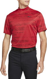 ナイキ メンズ ポロシャツ 半袖 Nike Men's Dri-Fit ADV Tiger Woods Polo - Gym Red/University Red