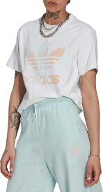 アディダス レディース Tシャツ 半袖 adidas Originals Women's Trefoil T-Shirt - White