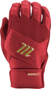 �}���b�` �����Y �o�b�e�B���O�O���[�u Marucci Pittards Reserve Batting Gloves - White/Red