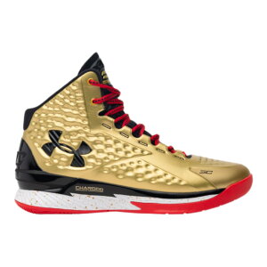 A_[A[}[ Y obV Under Armour Curry 1 Mid - Gold/Black