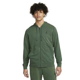 ジョーダン メンズ パーカー Jordan Dri-FIT Air Fleece Full-Zip Hoodie - Noble Green/Black