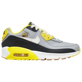 ナイキ キッズ スニーカー Nike Air Max 90 GS - Grey/White/Yellow