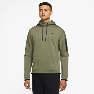 �i�C�L �����Y �p�[�J�[ Nike Tech Fleece Pullover Hoodie - Olive/Black
