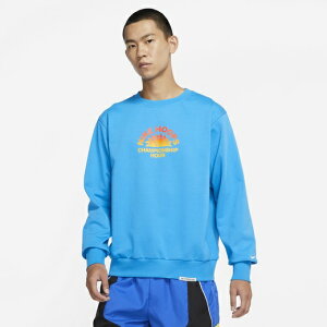 �i�C�L �����Y �X�E�F�b�g�V���c Nike Standard Issue Graphic Crew - Laser Blue/Pale Ivory