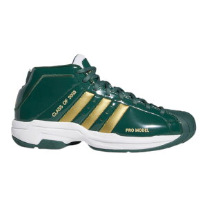 AfB_X Y obV vf adidas Pro Model 2G - Green/Gold/White  O[ S[h oXPbgV[Y