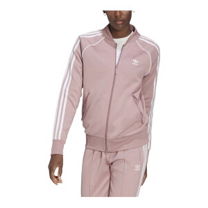 AfB_X fB[X gbNWPbg adidas Tracktop - Pink/Pink